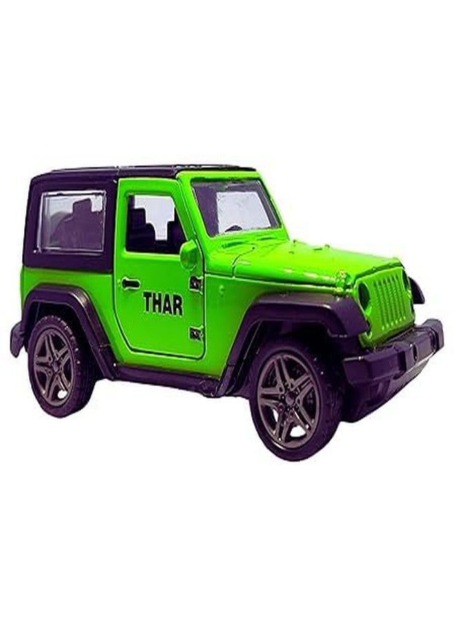 BIGfun TOYS S.S.C. Thar 3 Door car Toy for Kids|Pull Back and go|Mahindra|Metal|Miniature Model of Real car|Random Color|Best Item 44 - Image 5